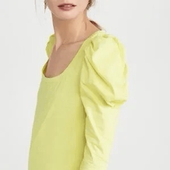A.L.C. Yellow and Green Blouse Top - Picture 1 of 7
